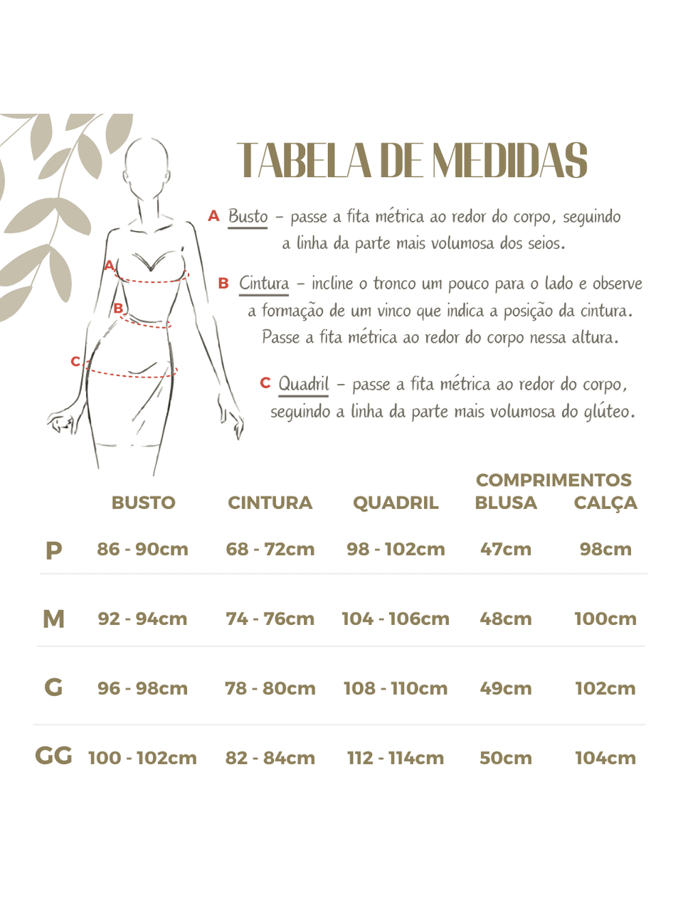 CONJUNTO BETH CALÇA AREIA