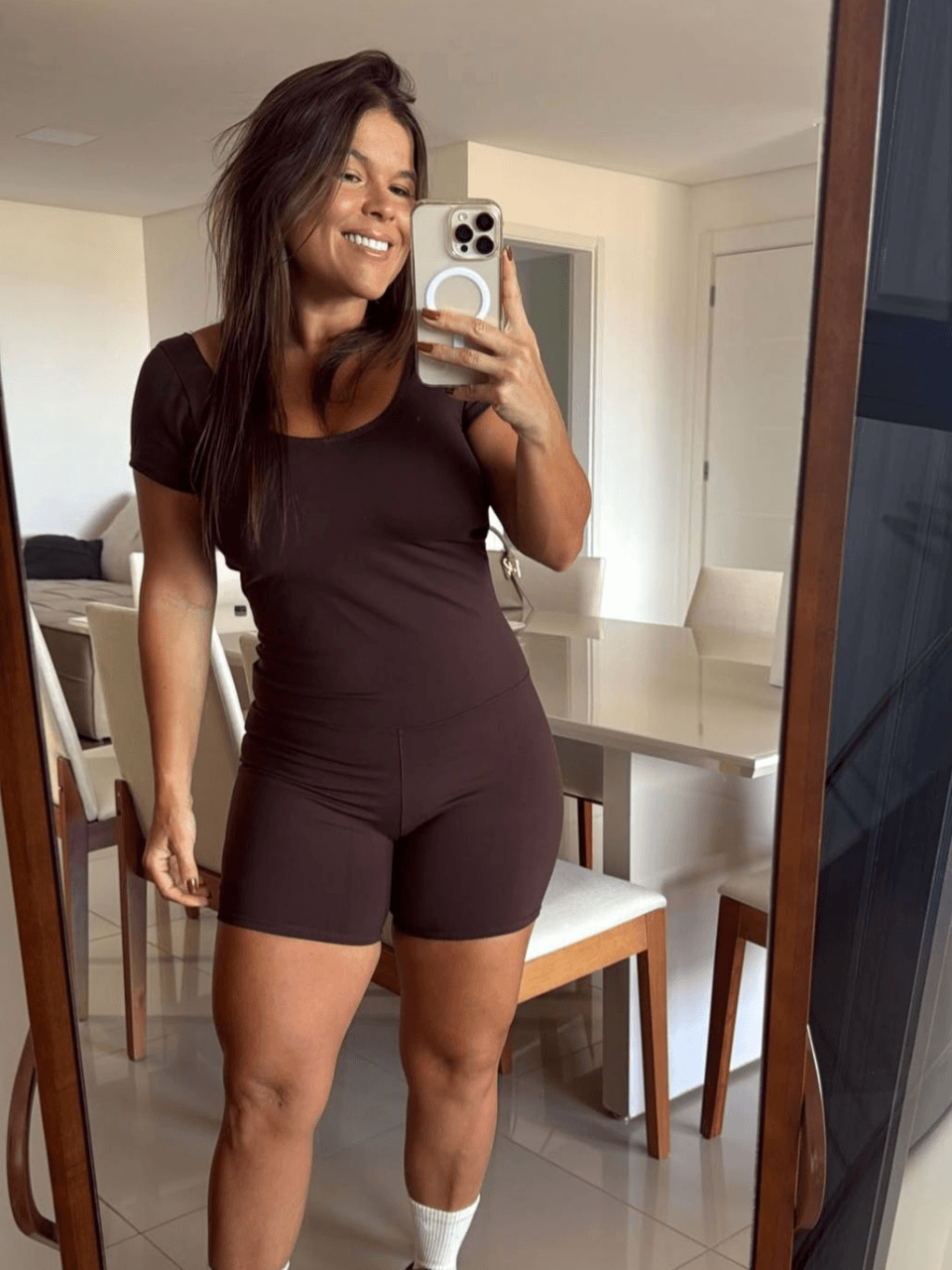 Macaquinho fitness Mya Preto - Milla