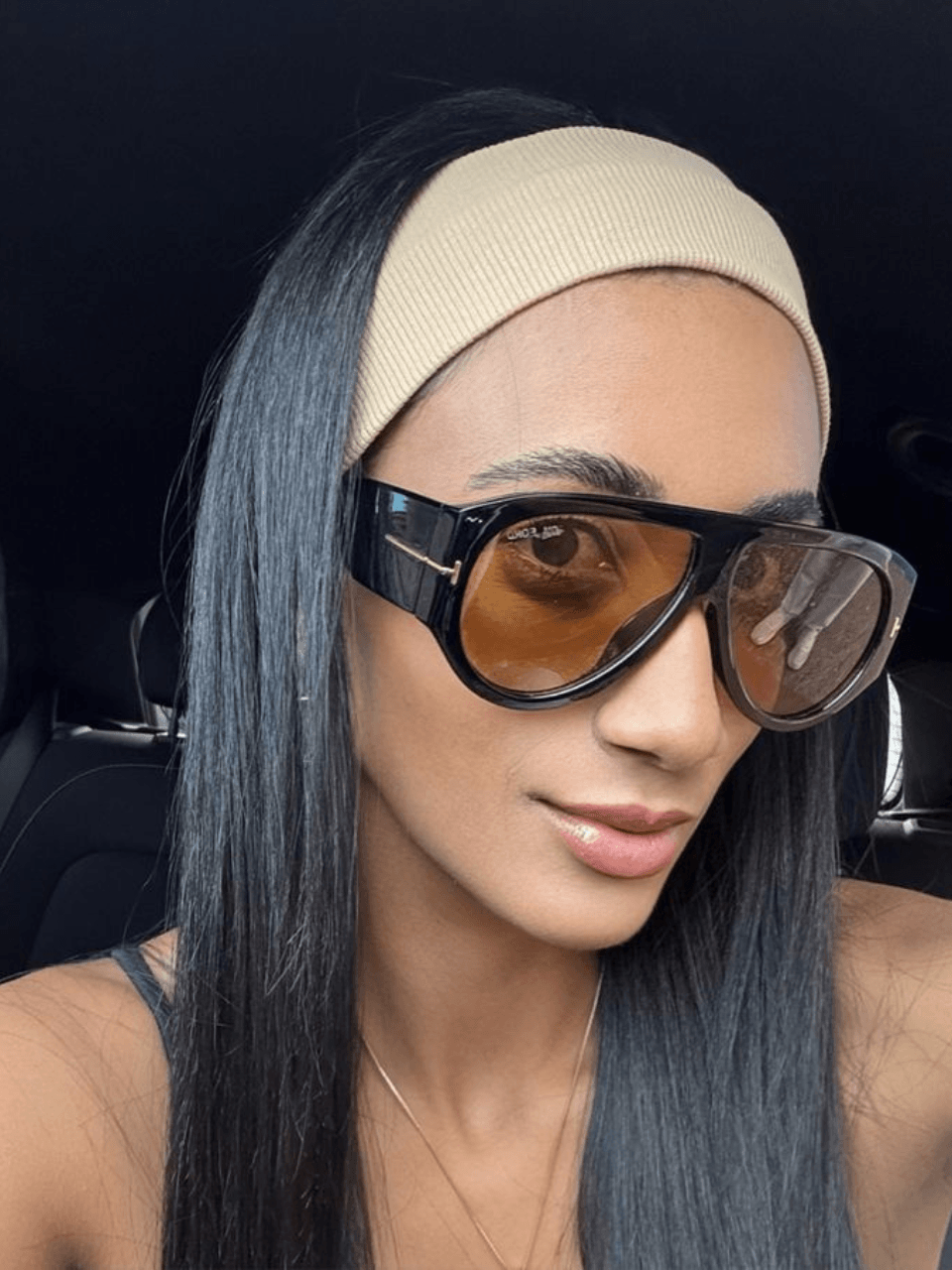 Faixa de cabelo Nude - Milla