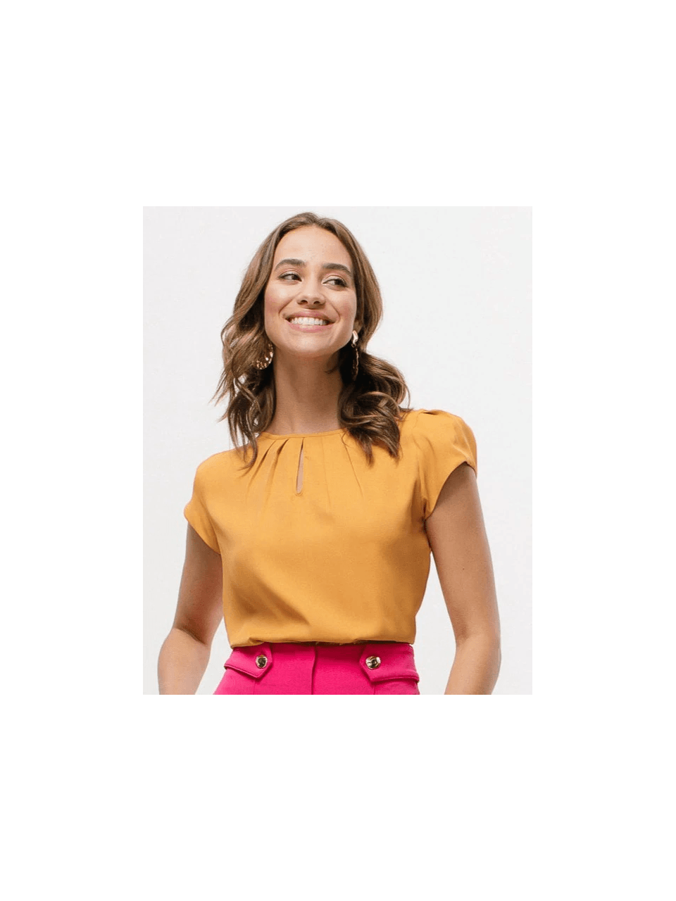 Blusa Gota - Caramelo - DONNA LELLA