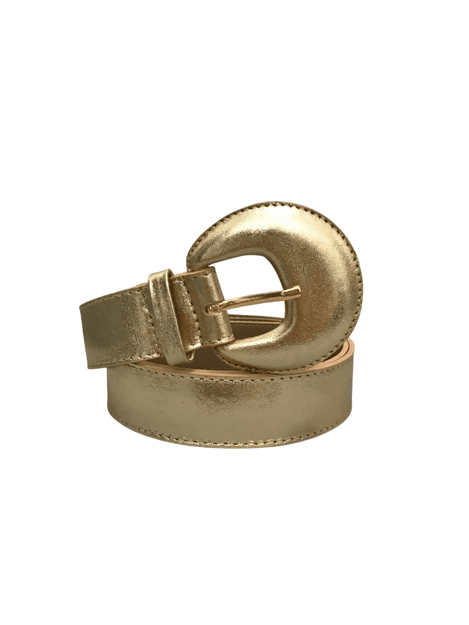 Cinto Fivela Encapada - Dourado - DONNA LELLA