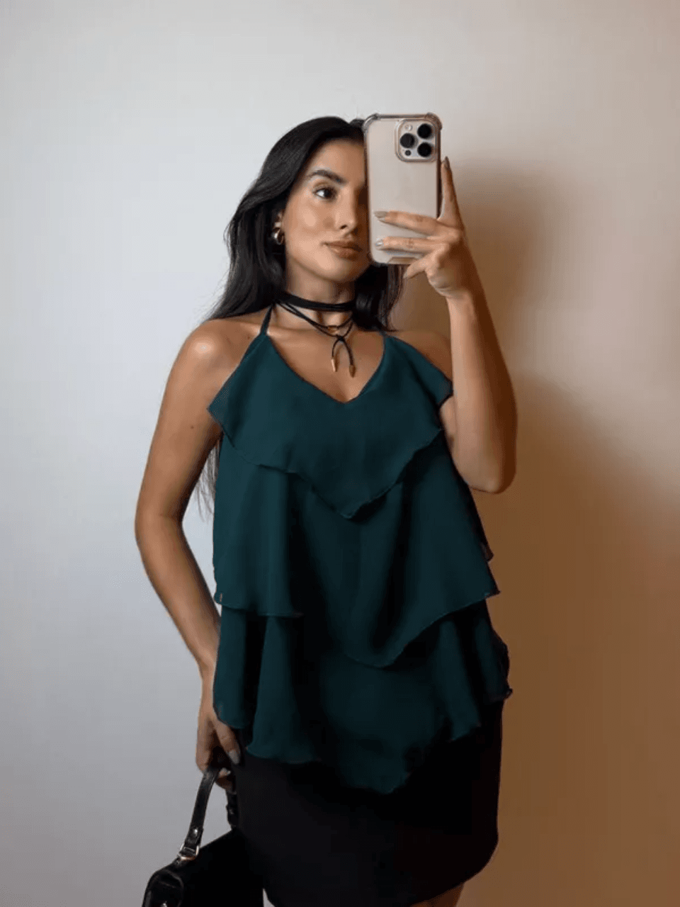 BLUSA MONICA VERDE - Larih Mercurio