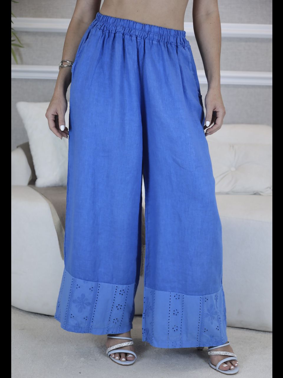 CALÇA GEISA AZUL ROYAL