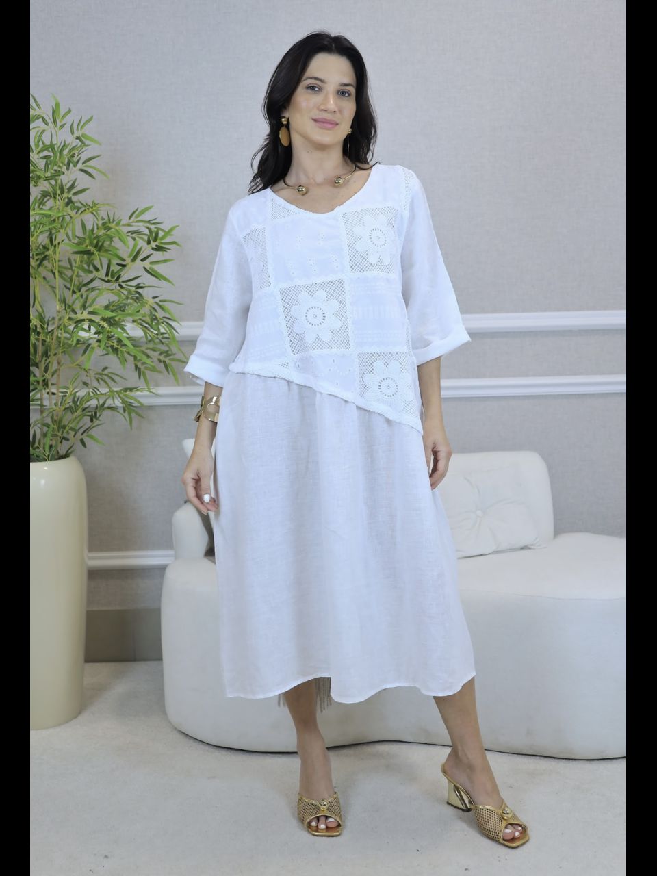 VESTIDO ALANA BRANCO