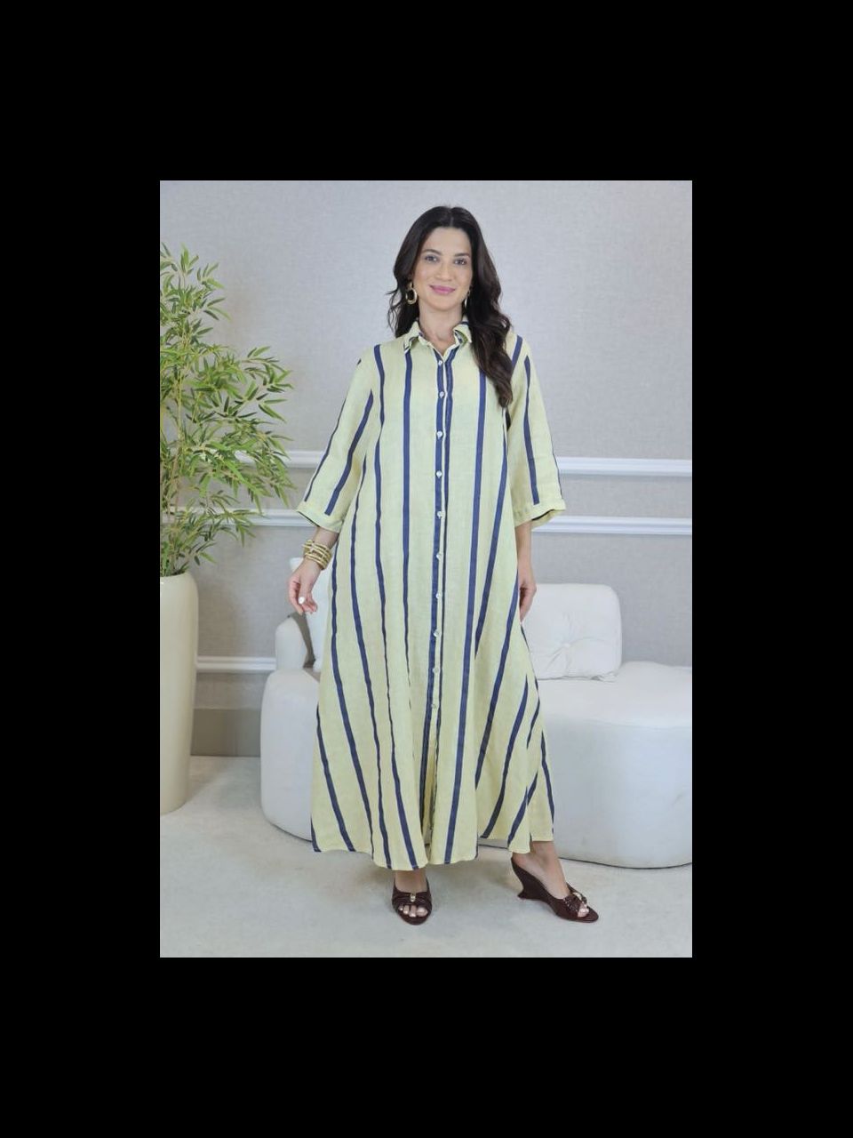 CHEMISE GEISA MANTEIGA