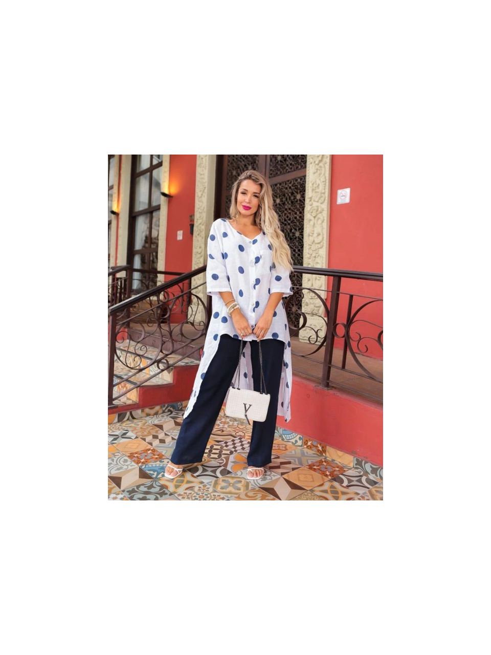 Conjunto Martina Linho Italiano Branco