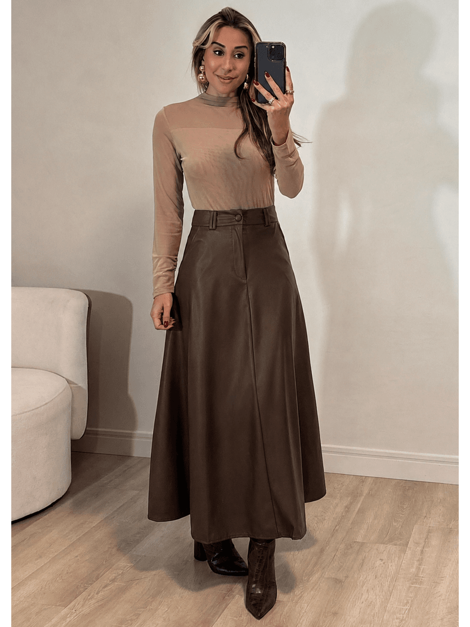 Blusa Tule Donata