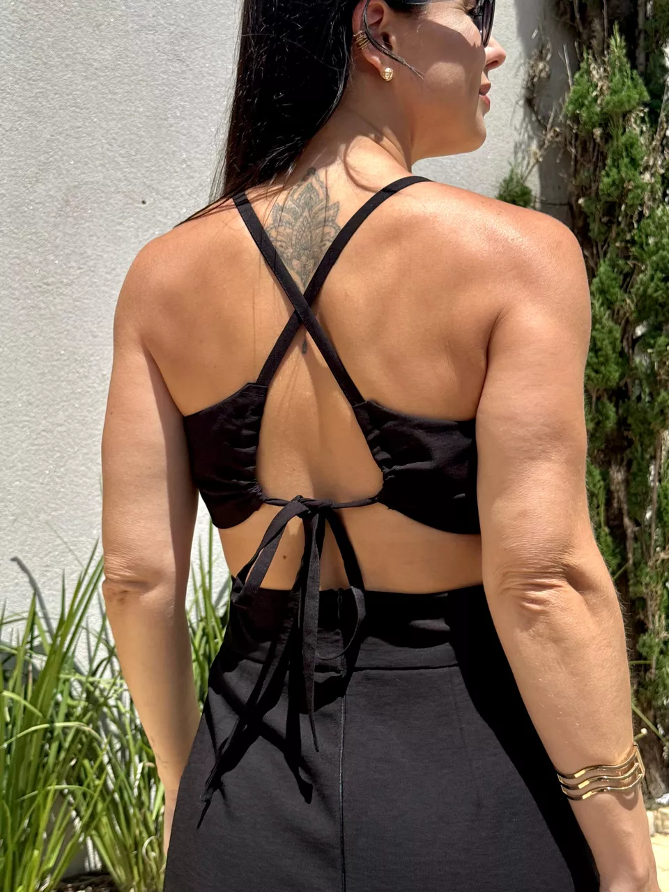 Vestido Curto Fiorella Preto