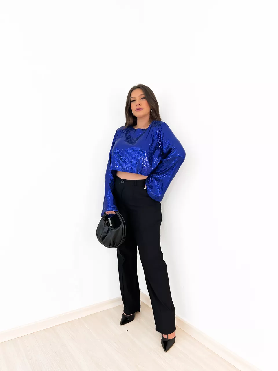 CONJUNTO CF PAETÊ azul