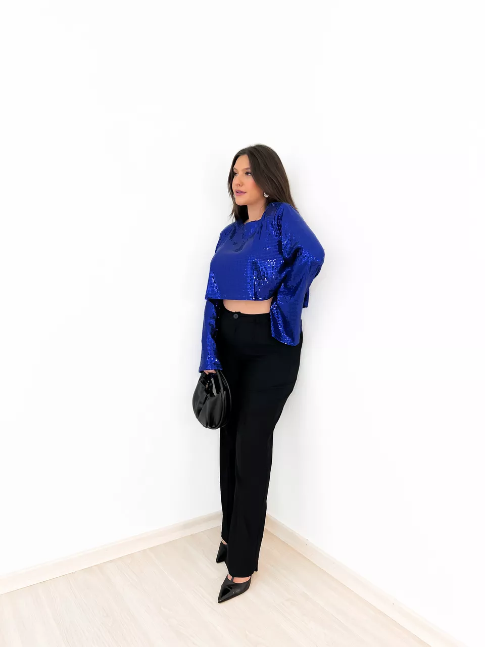 CONJUNTO CF PAETÊ azul