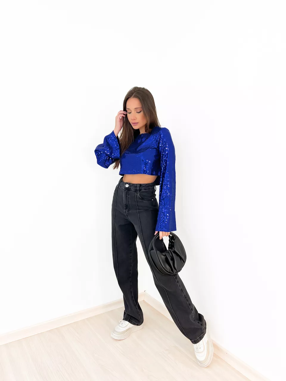 CONJUNTO CF PAETÊ azul