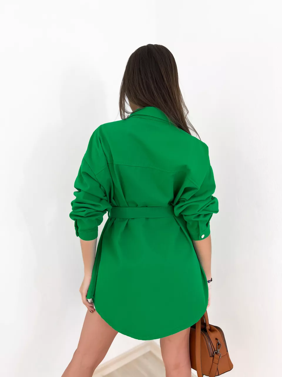 CAMISA CRISTAL PEDRARIA verde