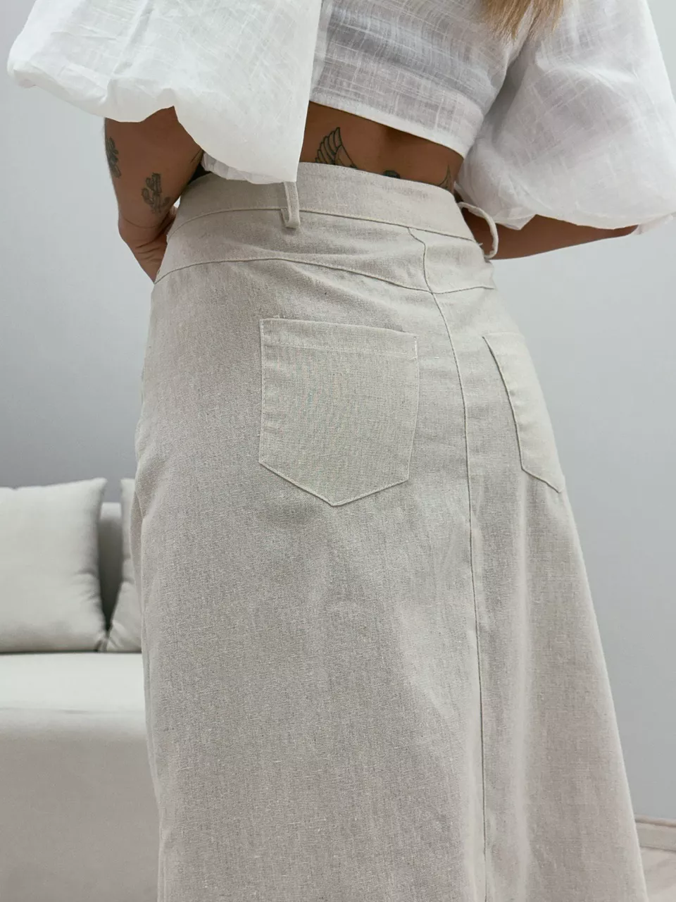 SAIA CLARA MIDI CRU