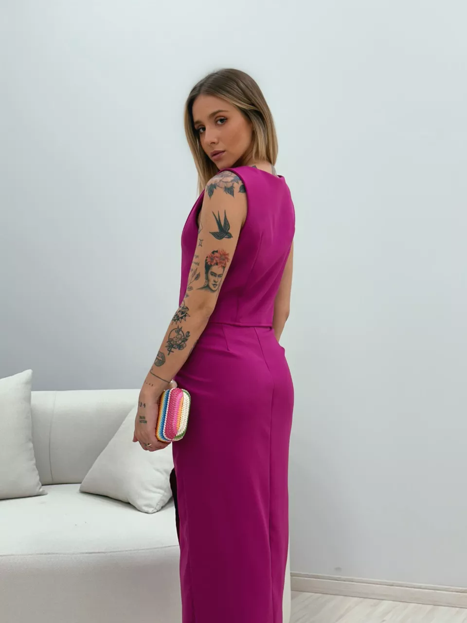 CONJUNTO MARIANA SAIA FUCSIA