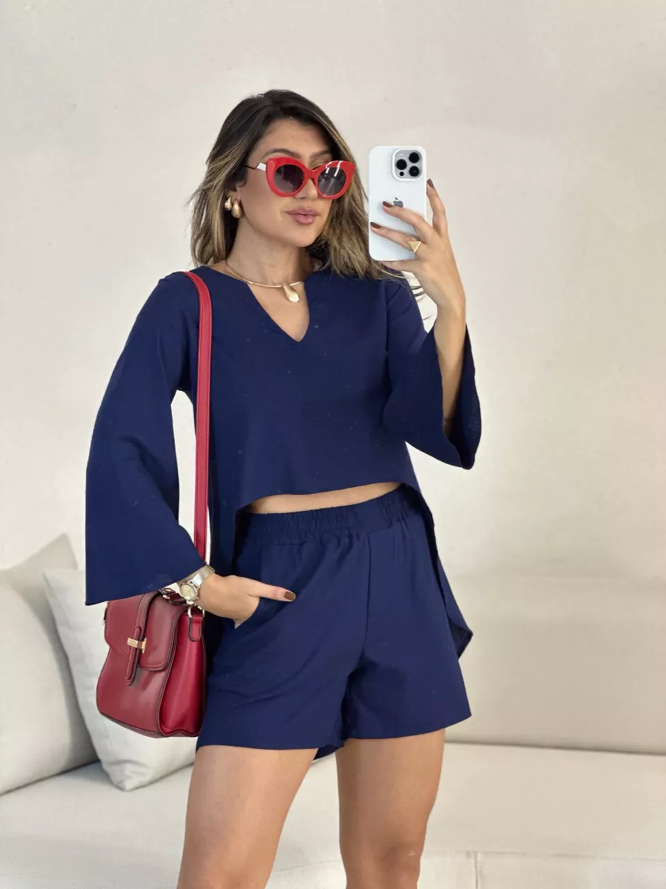 CONJUNTO RENATA BATA MARINHO - 0053730055 - CAROLLA FERRARO