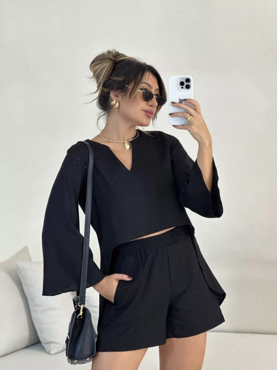CONJUNTO RENATA BATA PRETO