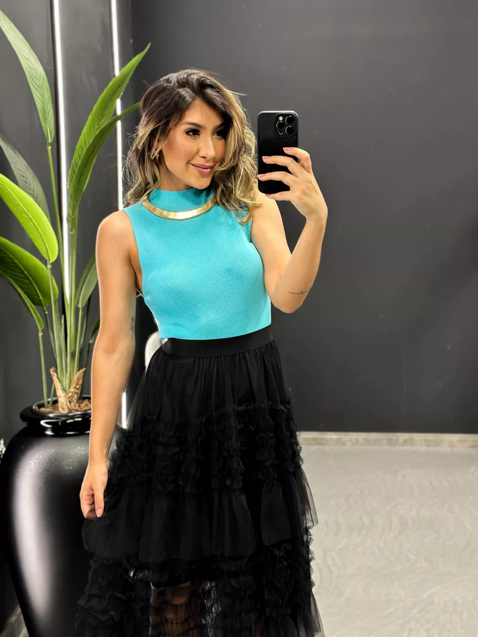 BLUSA BETTY CAVADA AZUL