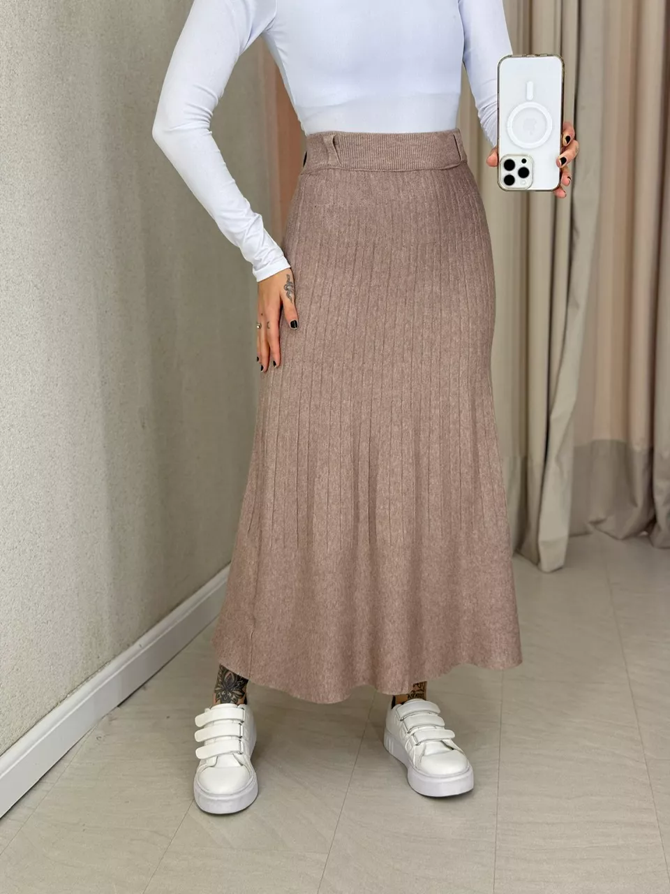 SAIA DIVA TRICOT ROSÊ - 0065300026 - CAROLLA FERRARO