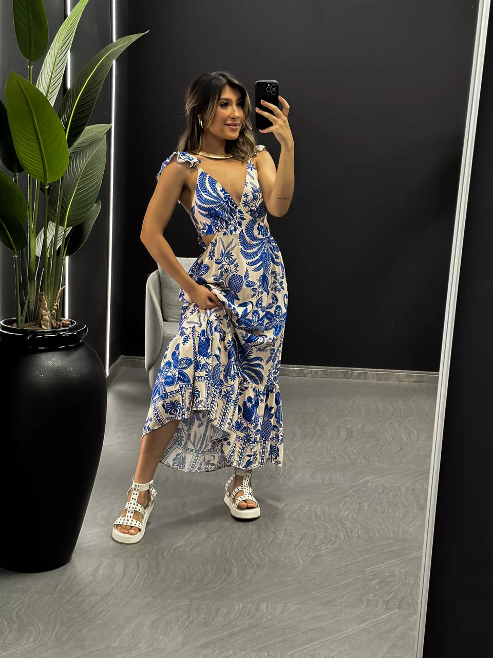 VESTIDO IRIS AZUL