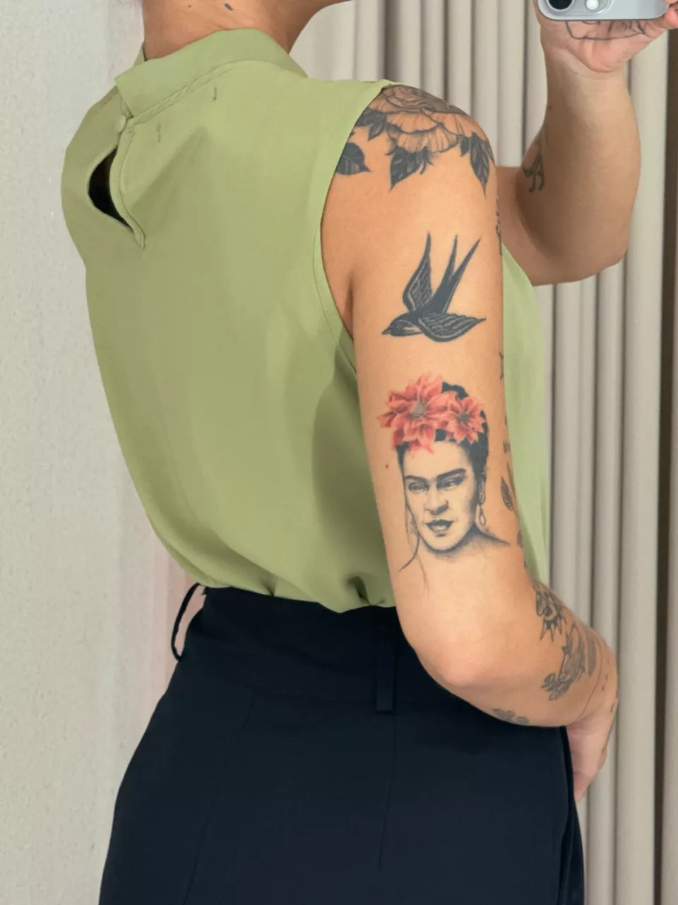 BLUSA FABRICIA CAVADA VERDE