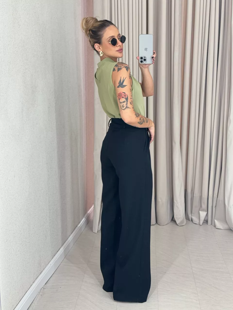 BLUSA FABRICIA CAVADA VERDE
