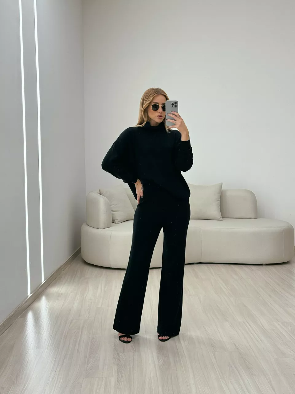 CONJUNTO MODAL GOLA ALTA PRETO