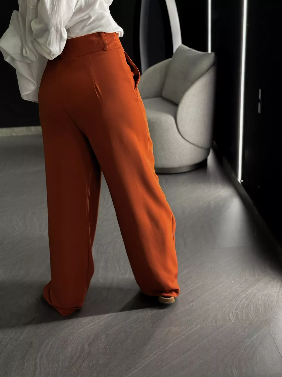 CALÇA ALICE PANTALONA TERRA COTA 