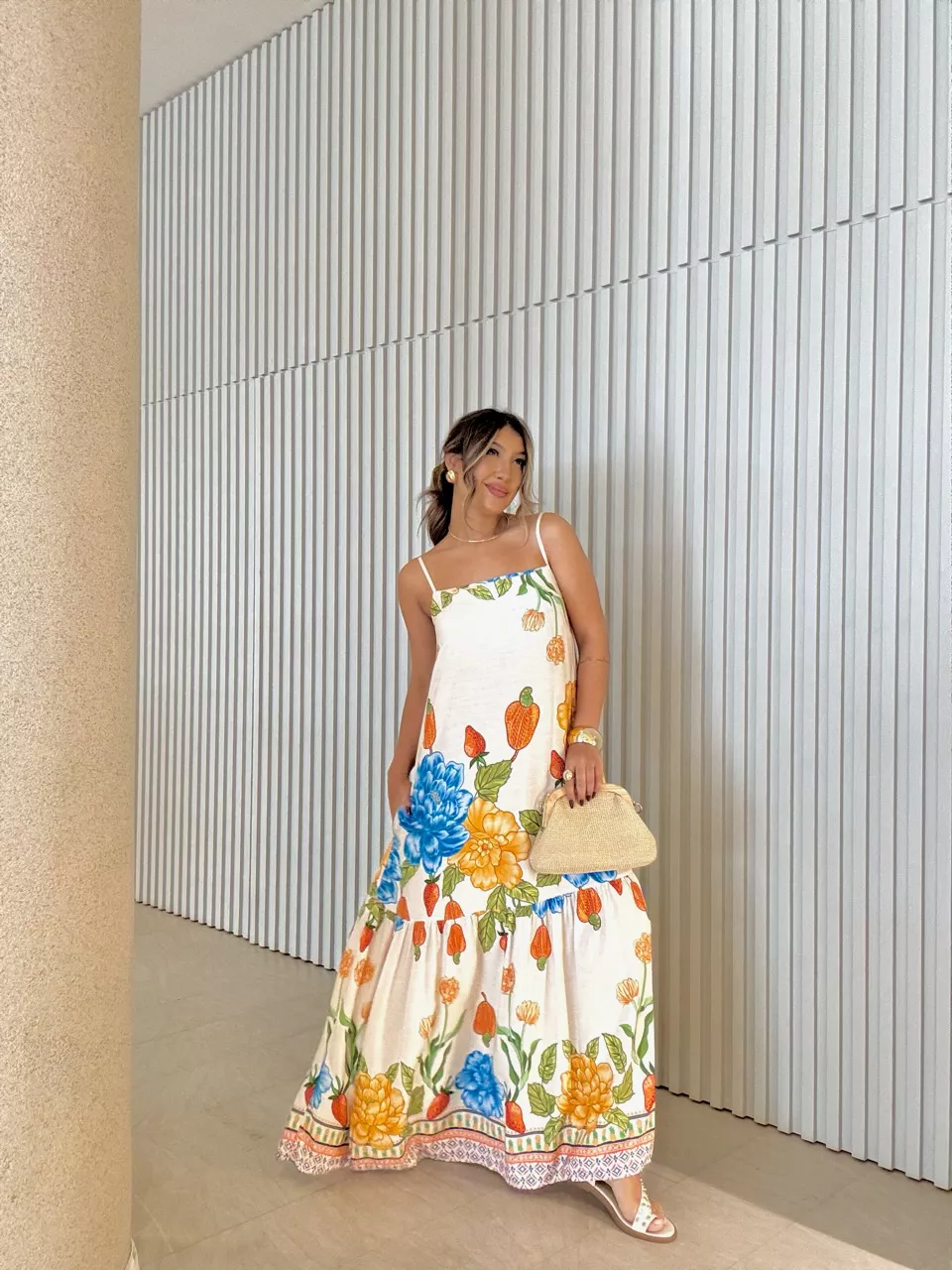 VESTIDO Sophia ESTAMPADO off - 0060910048 - CAROLLA FERRARO