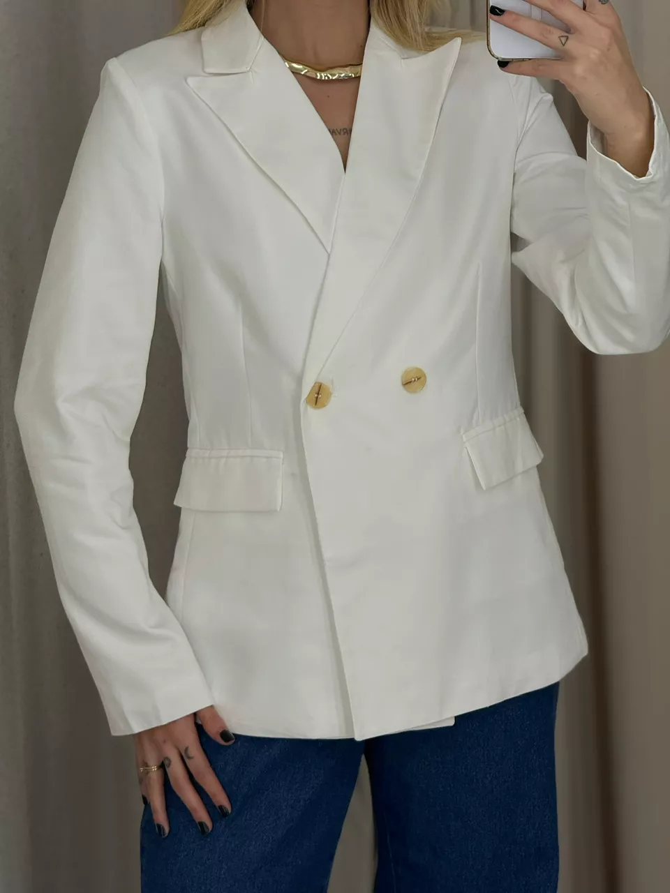 BLAZER BETINA ALFAIATARIA OFF