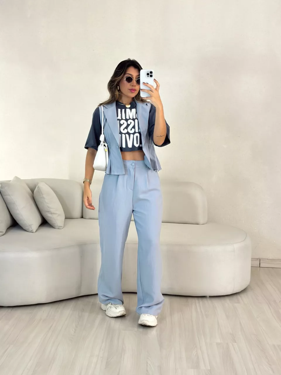 CONJUNTO RAISSA COLETE CINZA
