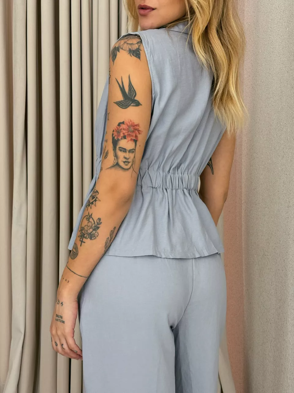 CONJUNTO RAISSA COLETE CINZA