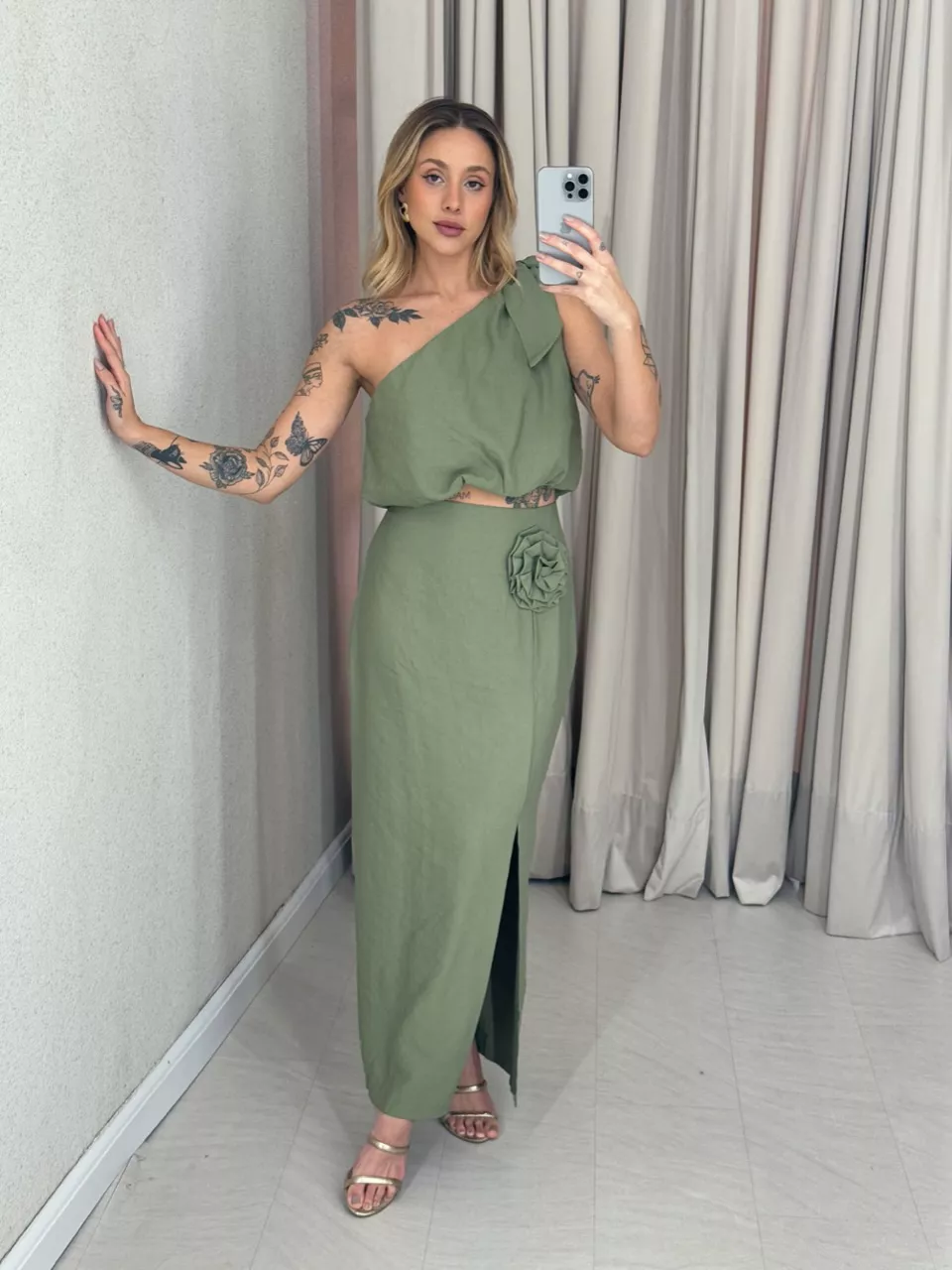 CONJUNTO CLAUDIA SAIA VERDE