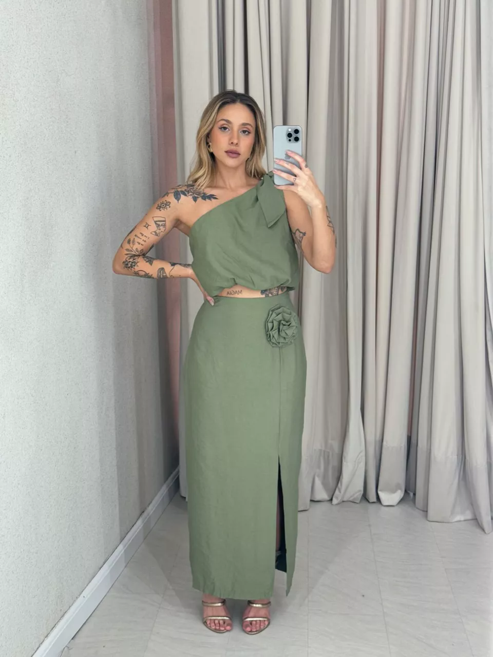 CONJUNTO CLAUDIA SAIA VERDE