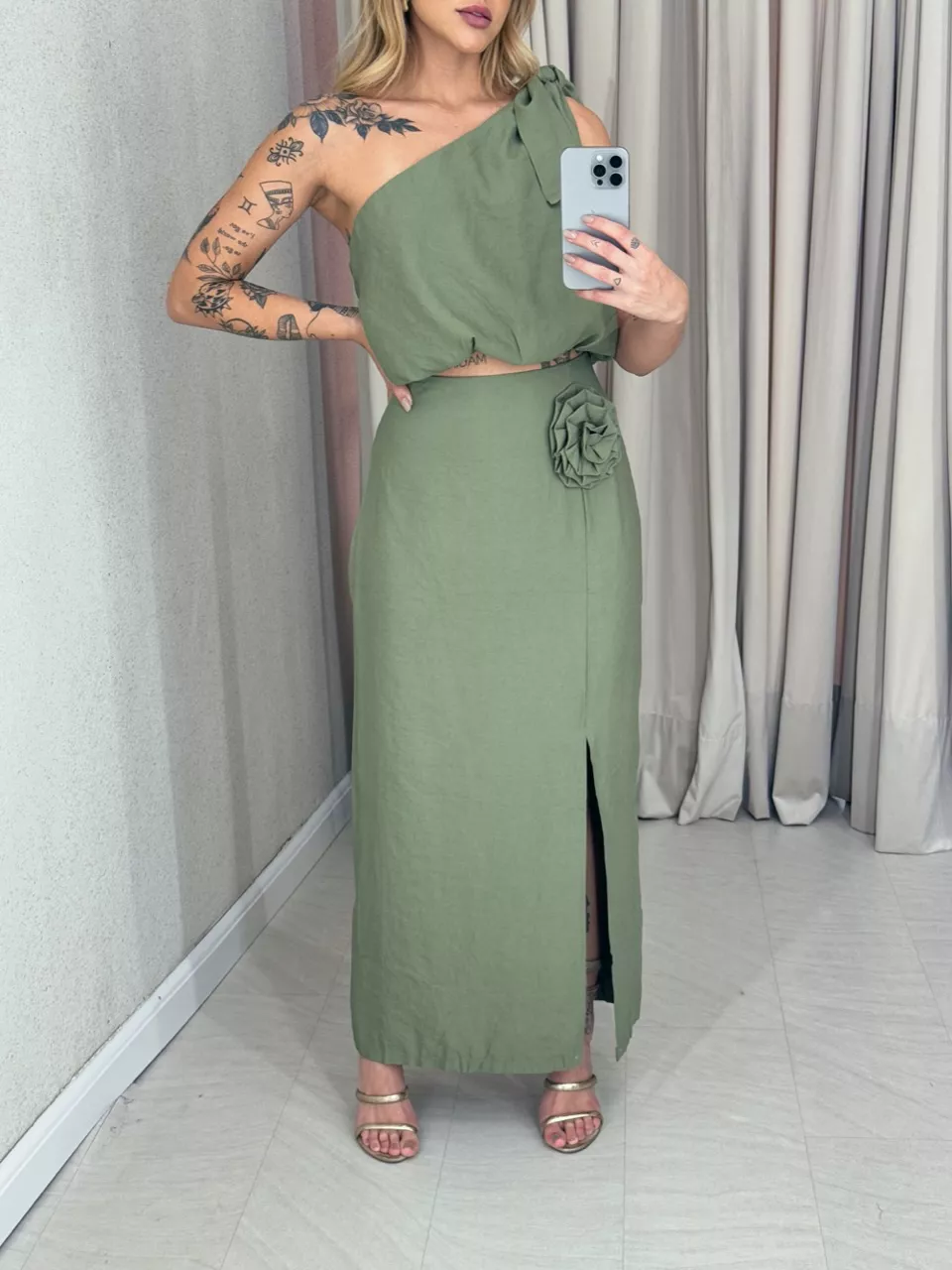 CONJUNTO CLAUDIA SAIA VERDE