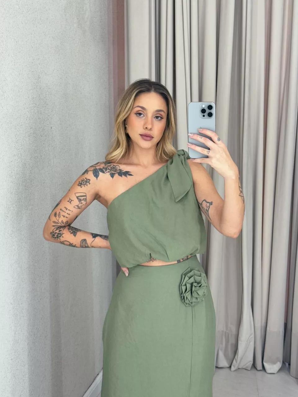 CONJUNTO CLAUDIA SAIA VERDE