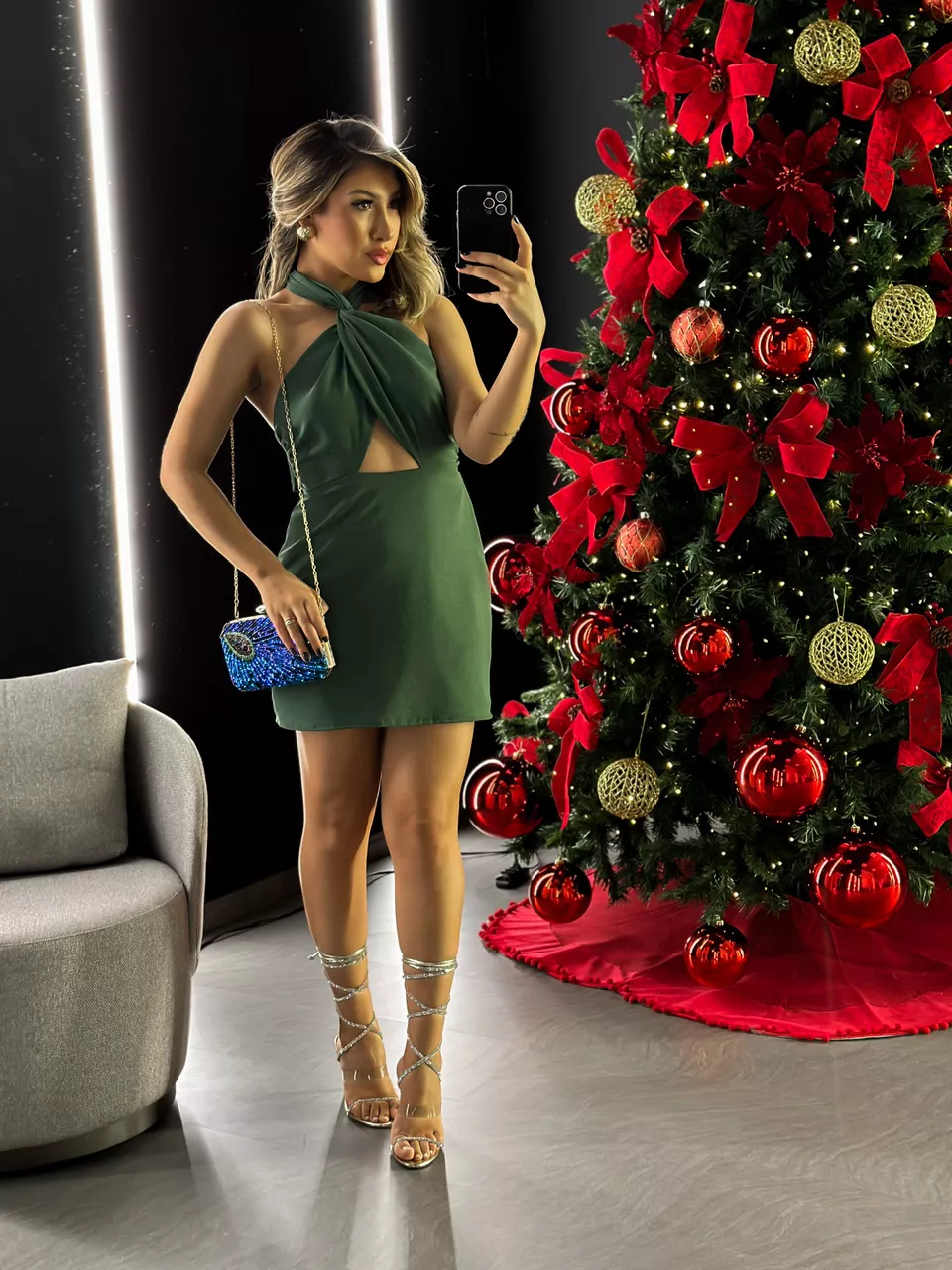 VESTIDO CF BARBIE VERDE