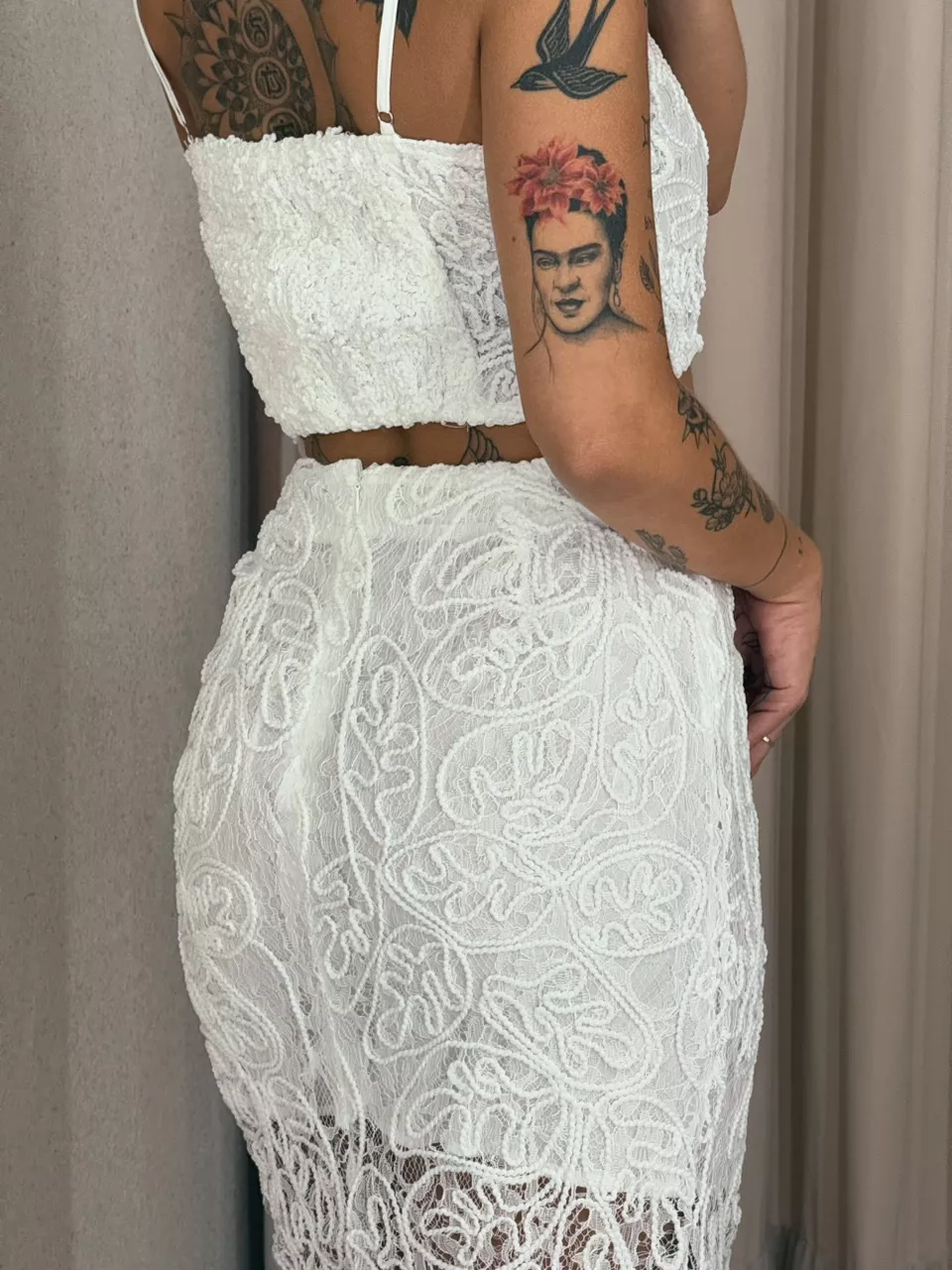 CONJUNTO ELEONORA SAIA RENDA OFF