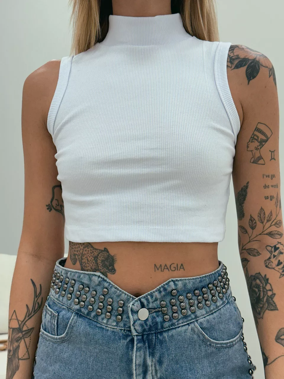 CROPPED CARLA CANELADO BRANCO