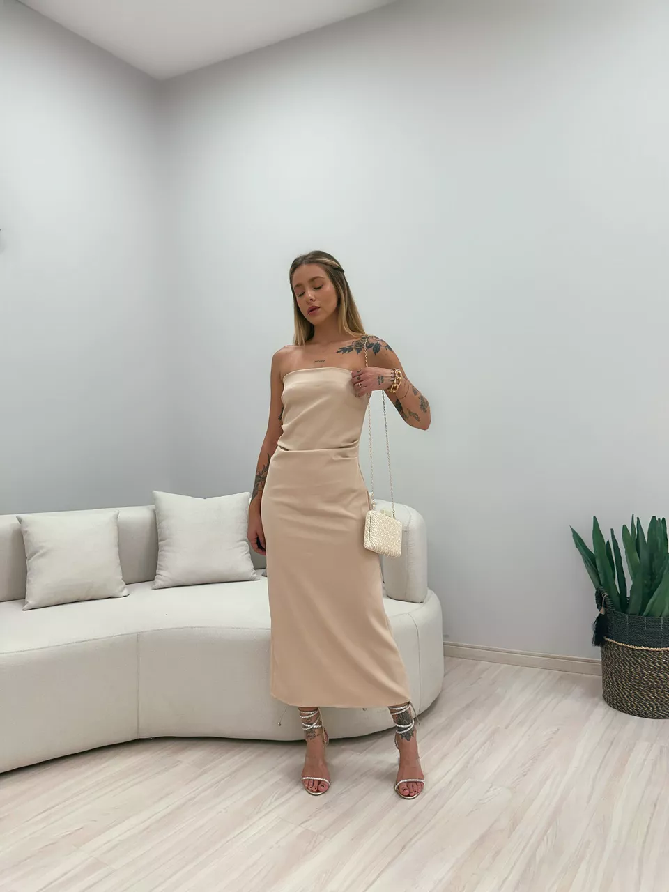 VESTIDO RAISSA TOMARA QUE CAIA AREIA - 0048500110 - CAROLLA FERRARO