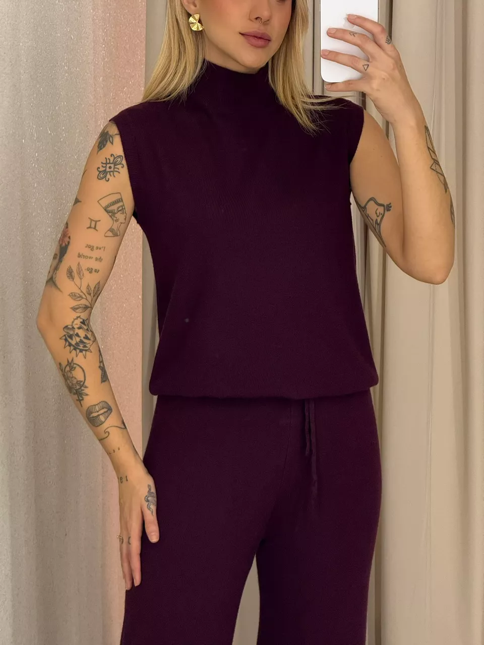 CONJUNTO MALU GOLA Uva
