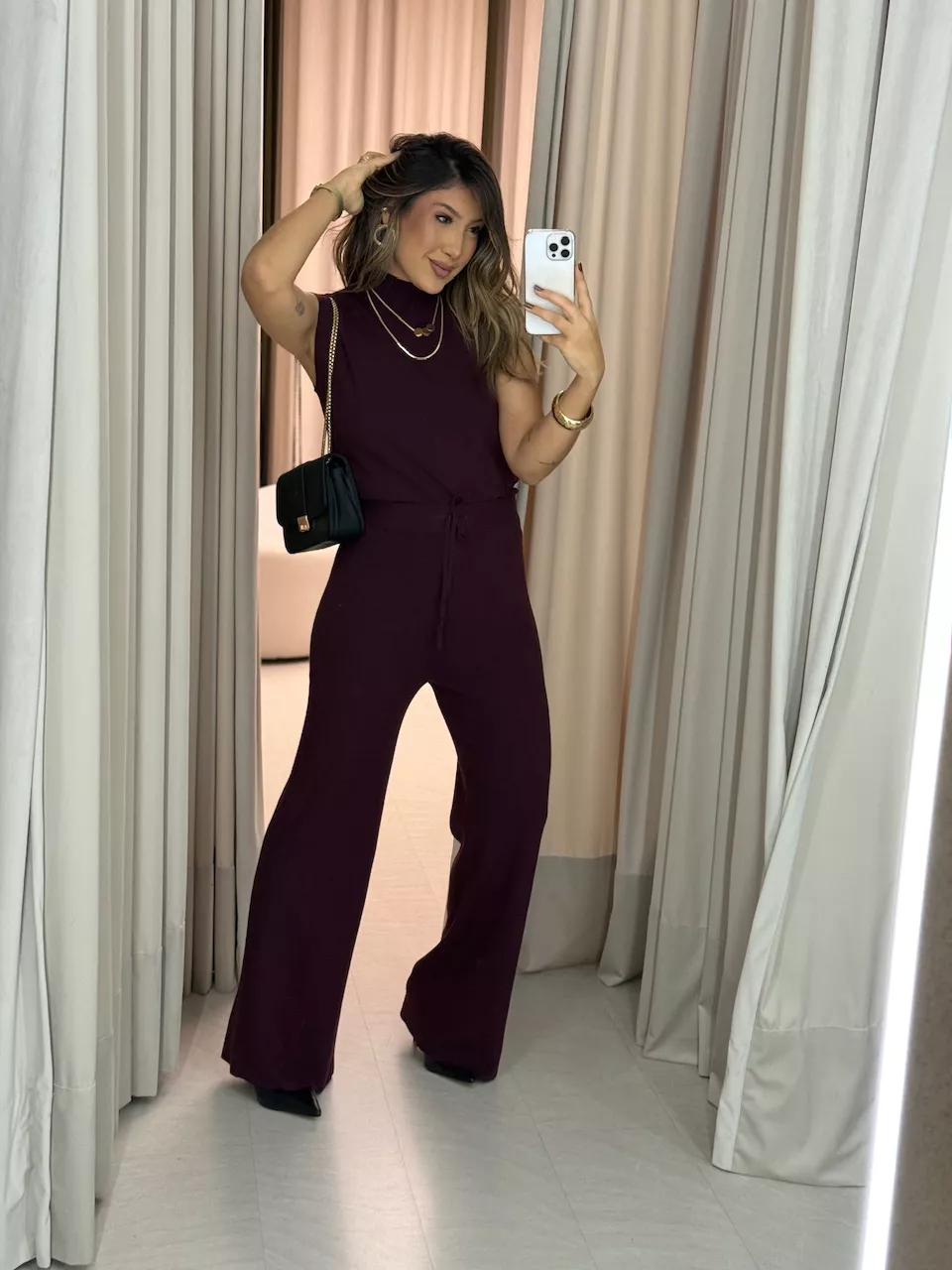 CONJUNTO MALU GOLA Uva - 0064070015 - CAROLLA FERRARO