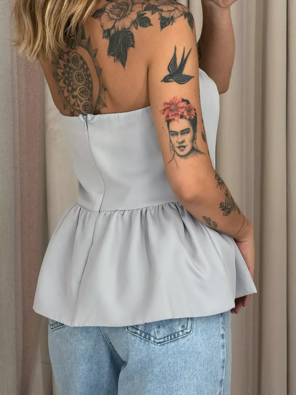 BLUSA EVA TOMARA QUE CAIA Cinza