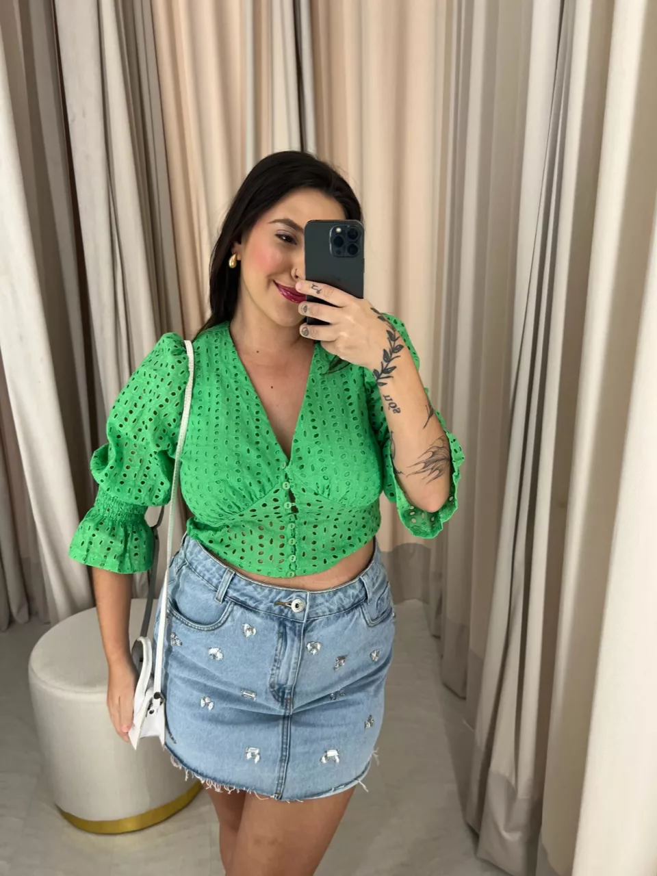BLUSA MANUELA LAISE VERDE