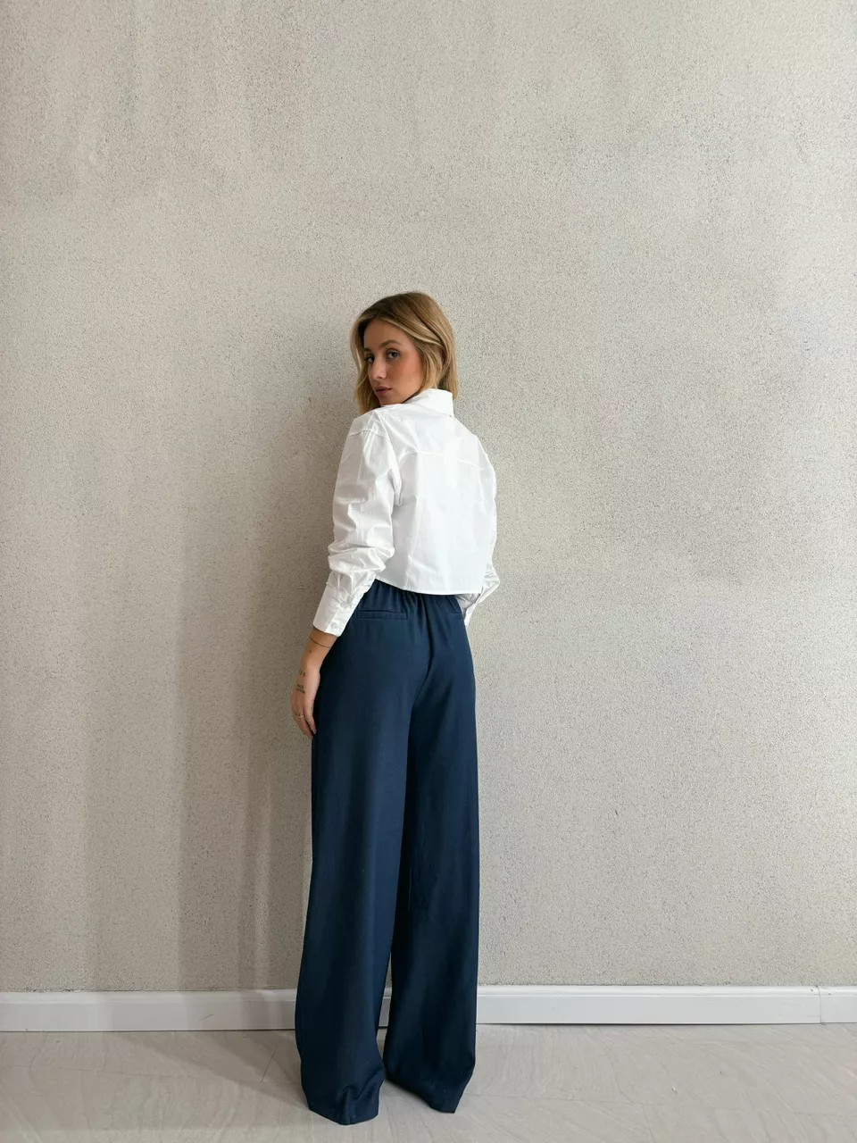 CALÇA CARLA PANTALONA JEANS