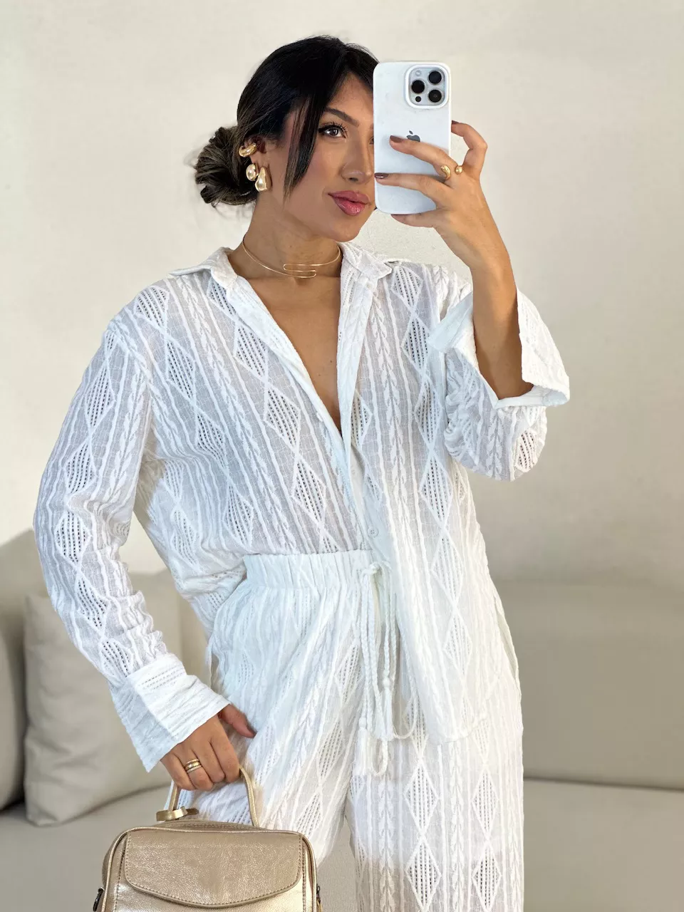 CAMISA EMILLY BOHO OFF - 0055210048 - CAROLLA FERRARO