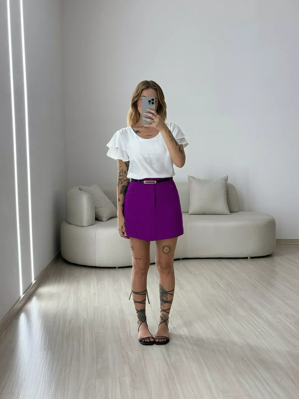SHORT SAIA SAMANTA FUCSIA