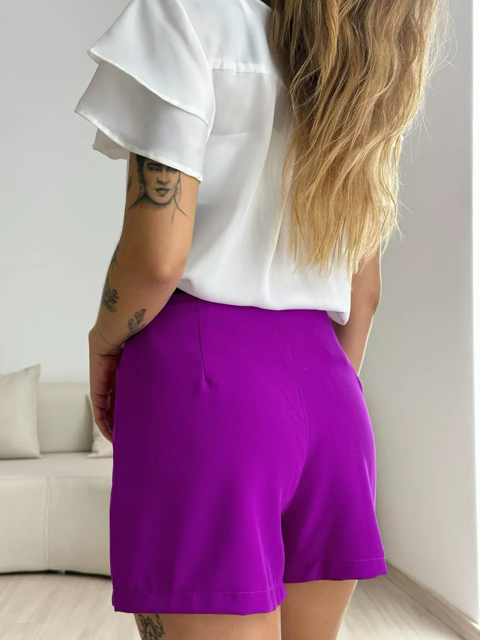SHORT SAIA SAMANTA FUCSIA