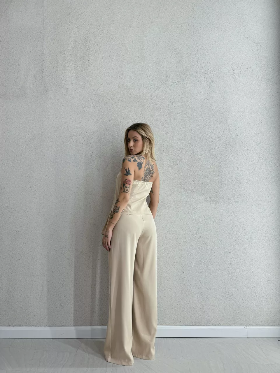 CONJUNTO MARCELA CALÇA NUDE