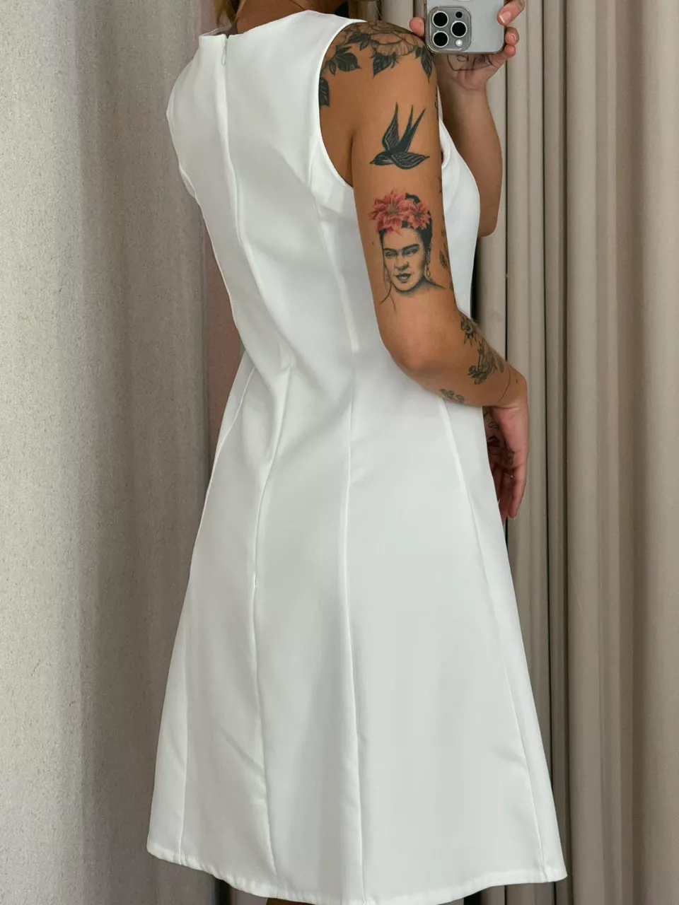 VESTIDO MARIA FLOR CAVADO OFF