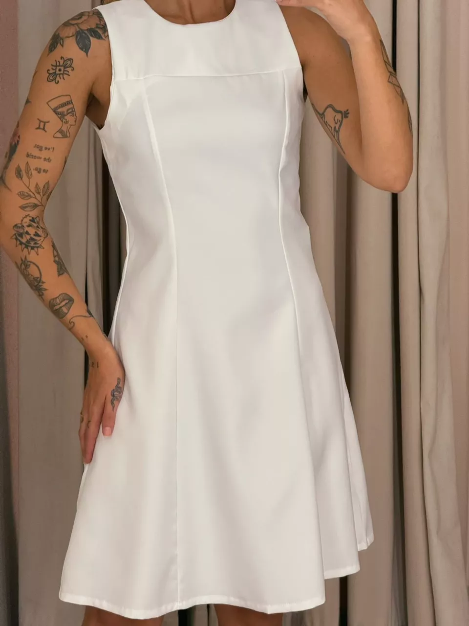 VESTIDO MARIA FLOR CAVADO OFF
